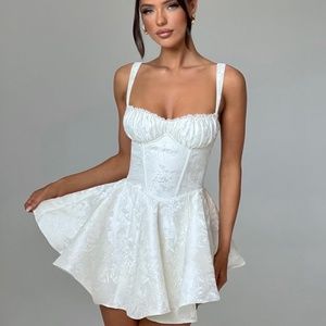 Emelie playsuit ivory